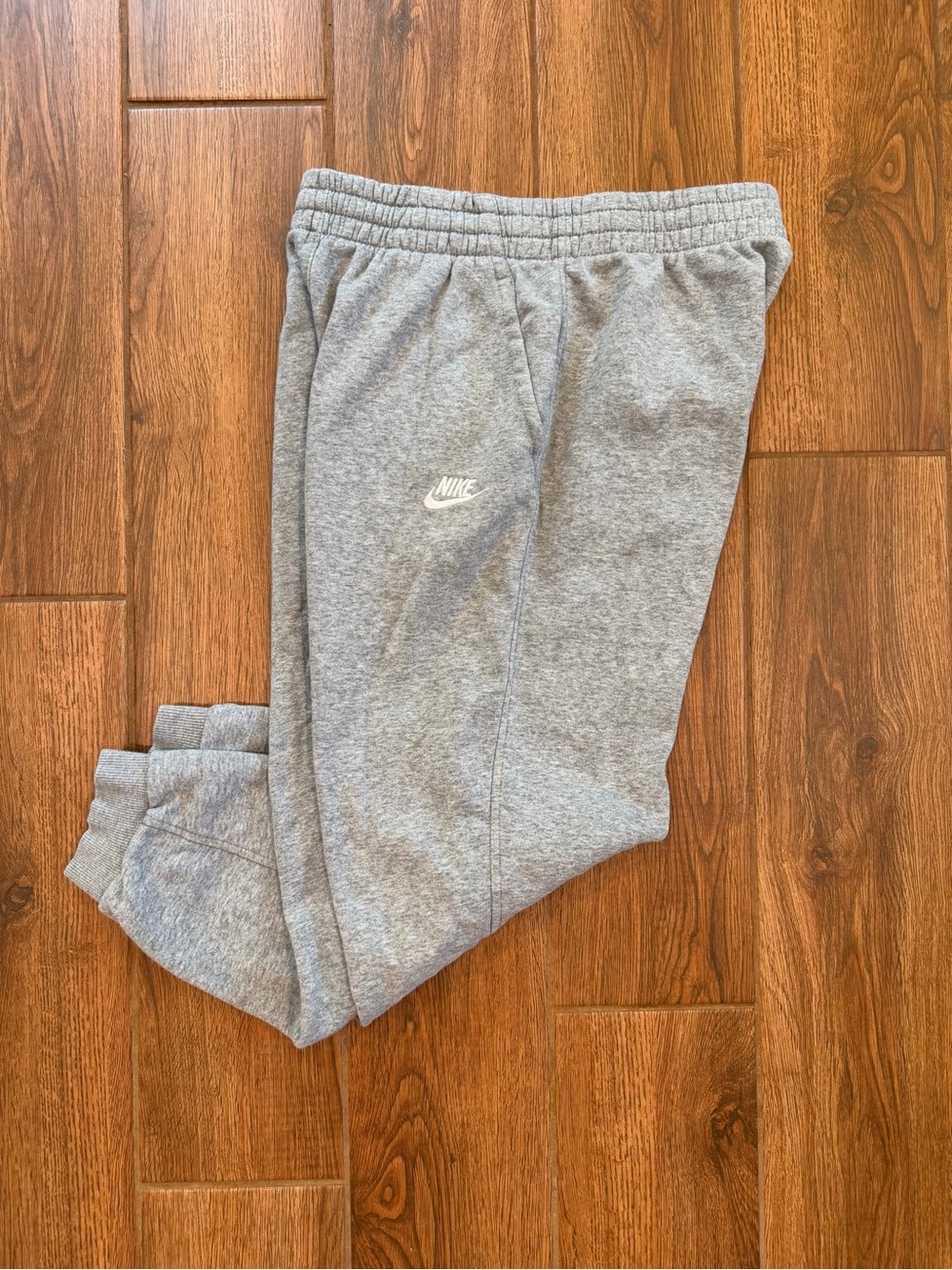 Nike Kids Gray Fleece Joggers / youth xl